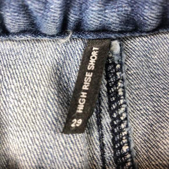 House of Harlow 1960 - Jean shorts - Braided Waist - Picture 7 of 8